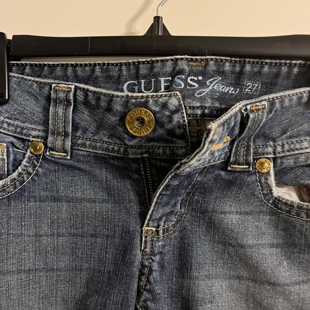 GUESS Women's Blue Jeans - Picture 2 of 3
